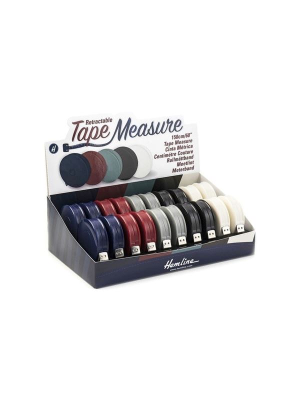 Centymetry krawieckie automatycznie zwijane - 150 cm - +253.HEM.1.DB - 20szt./opak.