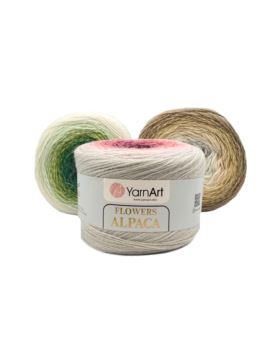 Włóczka - Yarn Art. - Flowers Alpaca - 0,5kg/opak.