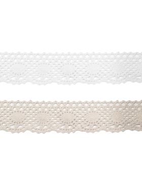 Koronka bawełniana - 40 mm - 02.1.046.40 - 10mb/opak.