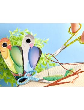 Nożyczki krawieckie w etui - papuga - 93 mm - B4849 - 20szt./opak.