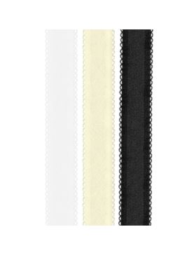 Ramiączka materiałowe ozdobne JULIMEX - 18 mm - 5par/opak.