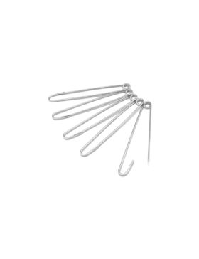 Agrafki ozdobne - 1,5x80 mm - niklowane - 10szt./opak.