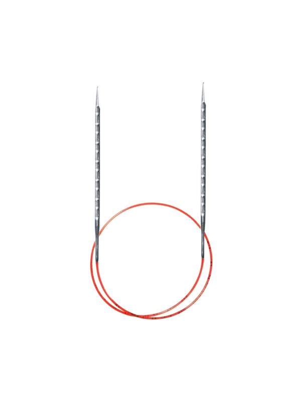 Druty na żyłce metalowe ergonomiczne ADDI - Novel - 50 cm - 717-7