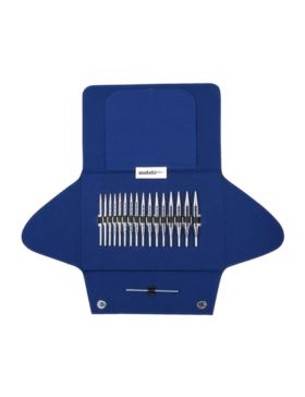 Zestaw metalowych ergonomicznych drutów z wymiennymi żyłkami ADDI - Click Novel Short Set - 3,50-8,00 mm - 730-2