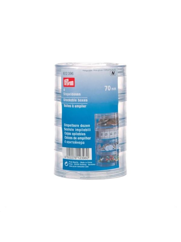 Pudełka na akcesoria PRYM - 7 cm - 612396 - 4szt./opak.