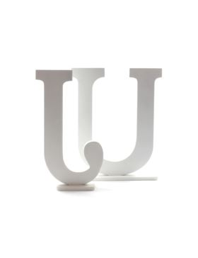 Ozdoba drewniana - alfabet - 27 cm