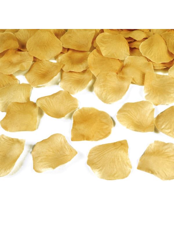 Płatki róż materiałowe metalizowane - ok.50 mm - PLRD100 - 100szt./opak.