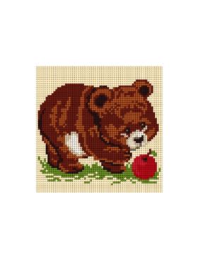 Kanwa z nadrukiem ARIADNA - 15x15 cm - 1006