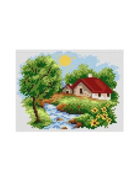 Kanwa z nadrukiem ARIADNA - 15x20 cm - 2027