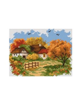 Kanwa z nadrukiem ARIADNA - 15x20 cm - 2028