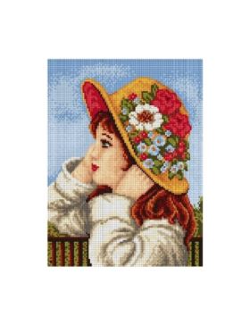 Kanwa z nadrukiem ARIADNA - 24x30 cm - 6002