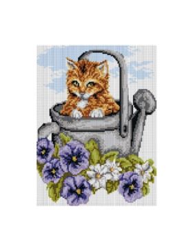 Kanwa z nadrukiem ARIADNA - 24x30 cm - 6006