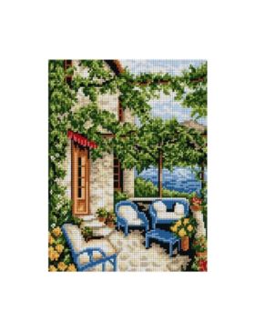 Kanwa z nadrukiem ARIADNA - 24x30 cm - 6010