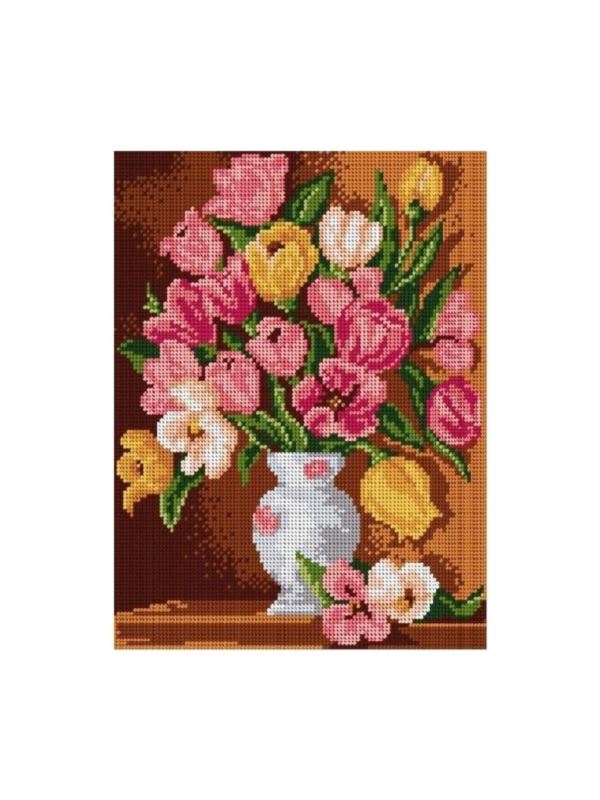 Kanwa z nadrukiem ARIADNA - 24x30 cm - 6012