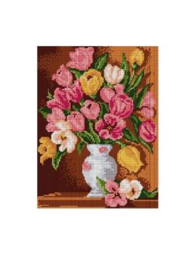 Kanwa z nadrukiem ARIADNA - 24x30 cm - 6012