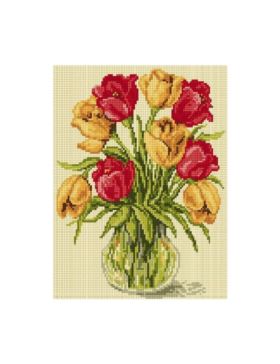 Kanwa z nadrukiem ARIADNA - 24x30 cm - 6018