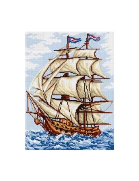 Kanwa z nadrukiem ARIADNA - 30x40 cm - 8012