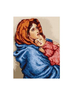 Kanwa z nadrukiem ARIADNA - 30x40 cm - 8016