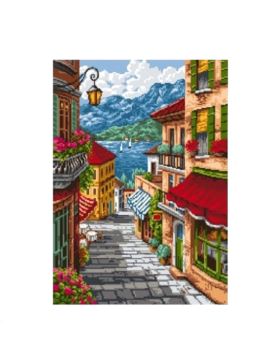 Kanwa z nadrukiem ARIADNA - 39x53 cm - 9006