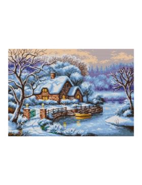 Kanwa z nadrukiem ARIADNA - 39x53 cm - 9011