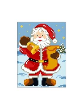 Kanwa z nadrukiem GRAFIKO - 15x20 cm - 0141-2