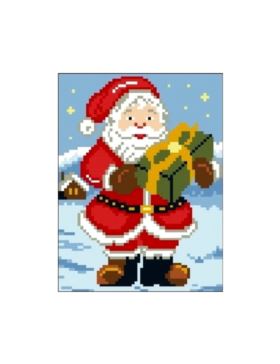 Kanwa z nadrukiem GRAFIKO - 15x20 cm - 0140-1