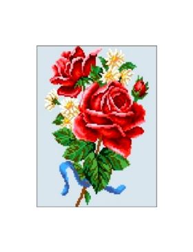 Kanwa z nadrukiem GRAFIKO - 24x30 cm - 1132