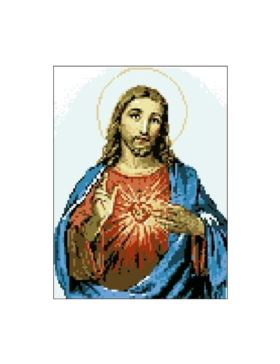 Kanwa z nadrukiem GRAFIKO - 24x30 cm - 1039