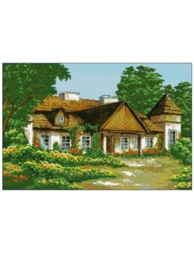 Kanwa z nadrukiem GRAFIKO - 50x75 cm - 9206