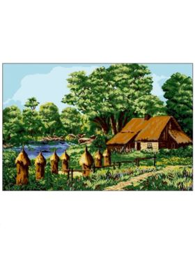 Kanwa z nadrukiem GRAFIKO - 50x75 cm - 9201