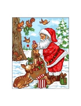 Kanwa z nadrukiem GRAFIKO - 40x50 cm - 0190