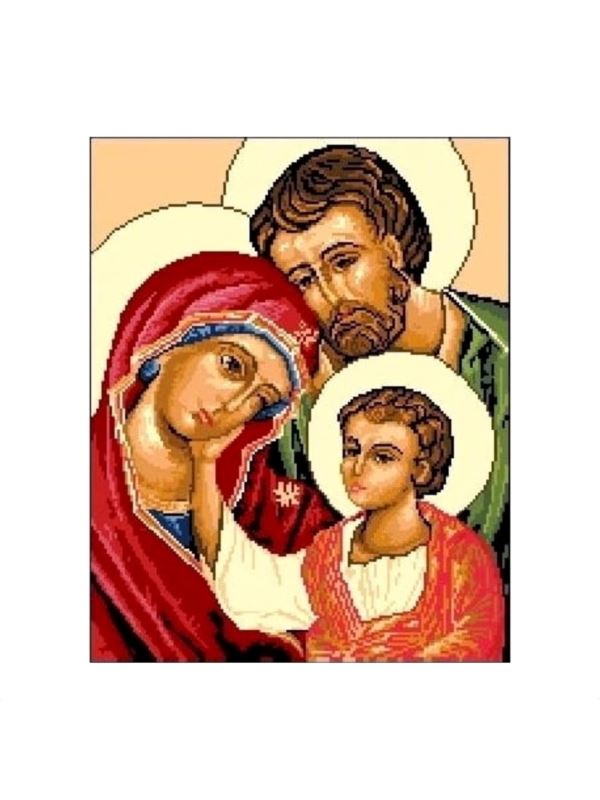 Kanwa z nadrukiem GRAFIKO - 40x50 cm - 6124