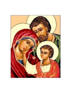 Kanwa z nadrukiem GRAFIKO - 40x50 cm - 6124