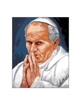 Kanwa z nadrukiem GRAFIKO - 40x50 cm - 6111