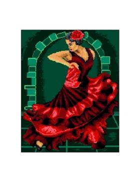 Kanwa z nadrukiem GRAFIKO - 40x50 cm - 6076