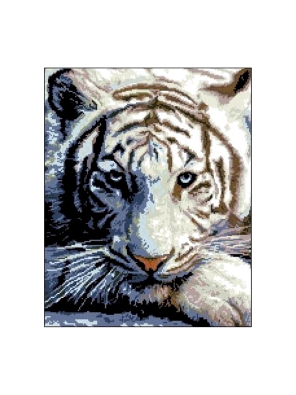 Kanwa z nadrukiem GRAFIKO - 40x50 cm - 6071