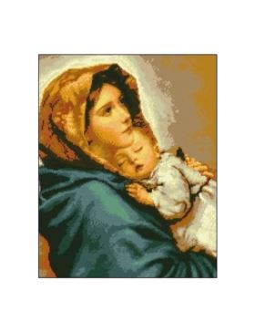 Kanwa z nadrukiem GRAFIKO - 40x50 cm - 6064