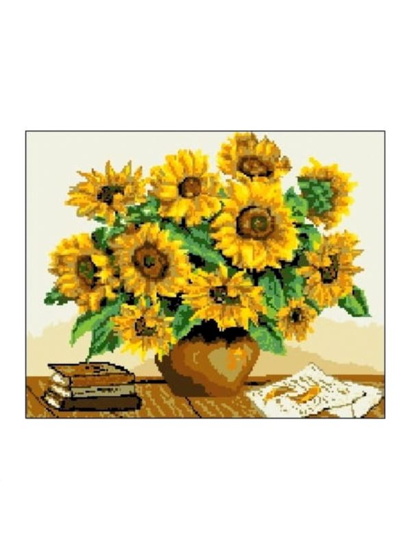 Kanwa z nadrukiem GRAFIKO - 40x50 cm - 6005