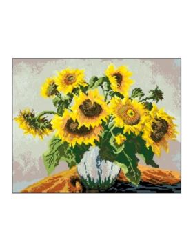 Kanwa z nadrukiem GRAFIKO - 40x50 cm - 6001