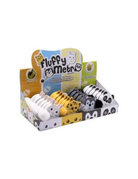 Centymetry krawieckie automatycznie zwijane - zoo - 0,8/150 cm - +253.MET.ZOO.4 - 24szt./opak.