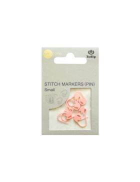 Znaczniki oczek TULIP - agrafki tulipanki - rozm.S (różowy) - AC-080E - 7szt./opak.