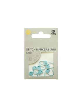 Znaczniki oczek TULIP - agrafki tulipanki - rozm.S (niebieski) - AC-081E - 7szt./opak.