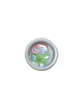 Zestaw znaczników oczek TULIP - agrafki serduszka - rozm.M - AC-033E - 15szt./opak.