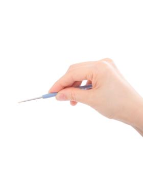 Zestaw szydełek stalowych z ergonomiczną rączką z akcesoriami TULIP - Etimo - 0,50-1,75 mm - TLG-002 GOLD