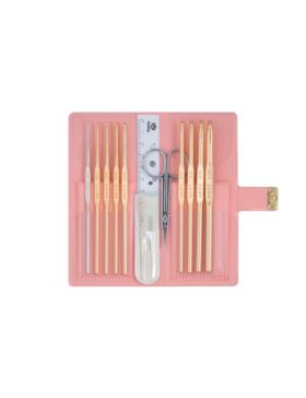 Zestaw szydełek stalowych z akcesoriami TULIP - Classic - 1,80-6,00 mm - TCK-002E