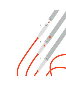 Żyłka wymienna do drutów ADDI - addiClick SOS - 100 cm - 769-7