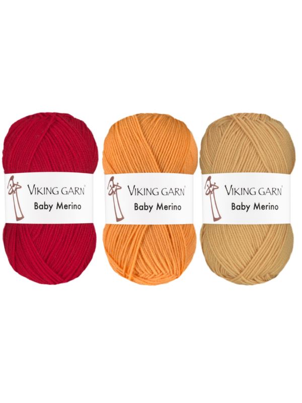 Włóczka - Viking - Baby Merino Fv. - 250g/opak.