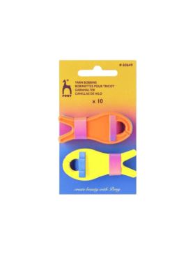 Bobinki plastikowe PONY - rybka - 60649 - 10szt./opak.