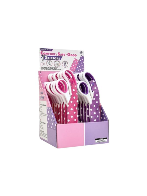 Nożyczki krawieckie w etui - 245 mm - B4854 - 14szt./opak.