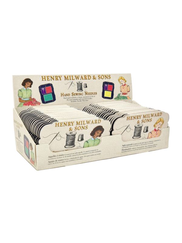 Opakowanie karnetów igieł do szycia ręcznego MILWARD - C003.2511409 - 40x20szt./opak.
